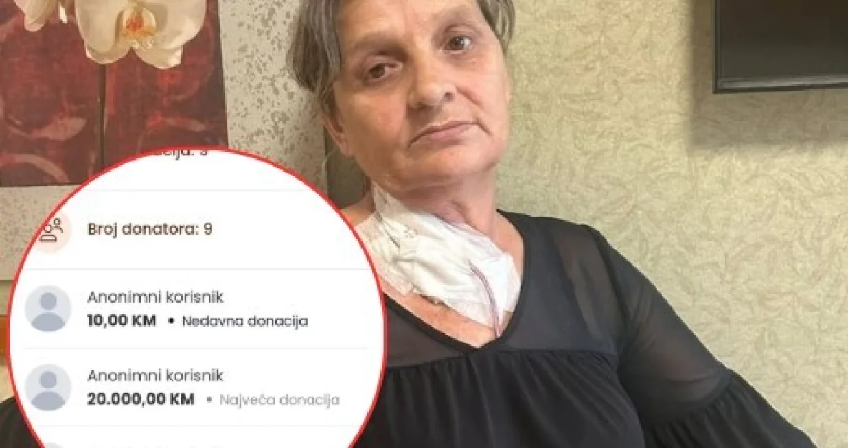 Anonimni donator uplatio je 20.000 KM za liječenje Đule Lončarić/Pomozi.ba