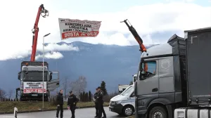 Konzorcijum Logistika BiH, prevoznici, kamiondžije, blokada, blokade, granični prelazi, granični terminali/Anadolija