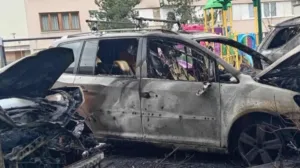 Požar, Sarajevo, Aneks, izgorjela tri automobila/Crna-hronika.info