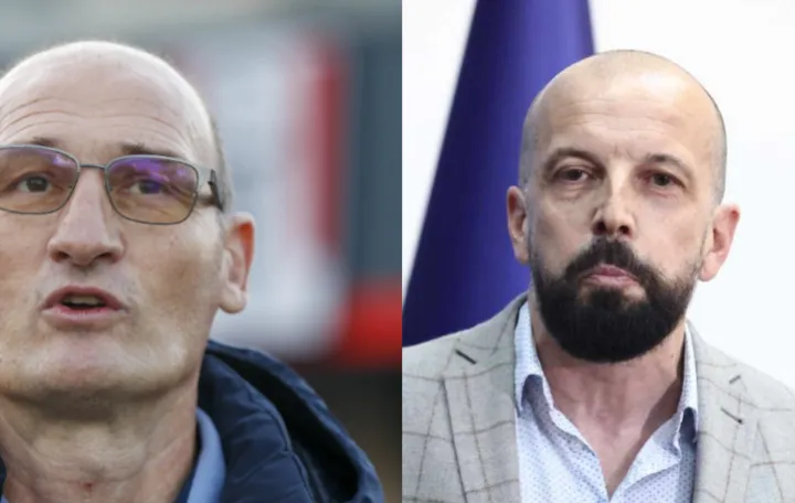 Dževad Alihodžić i Dubravko Barbarić/Foto: 