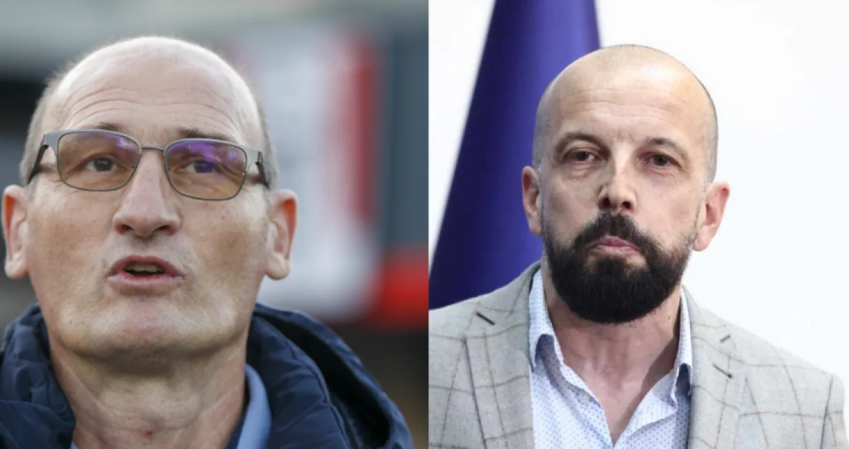 Dževad Alihodžić i Dubravko Barbarić/Foto: 