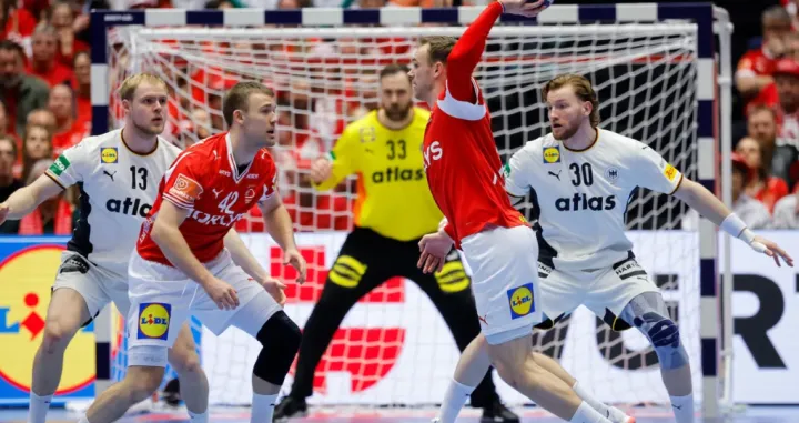 Detalj sa utakmice Danska - Njemačka/Foto: 