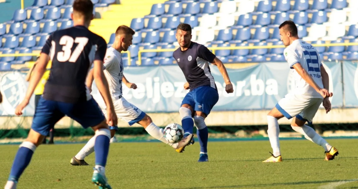 FK Željezničar - NK TO&Scaron;K Mehmed Alispahić, Anel Hajrić/Foto: Jasmin Konjhodzic
