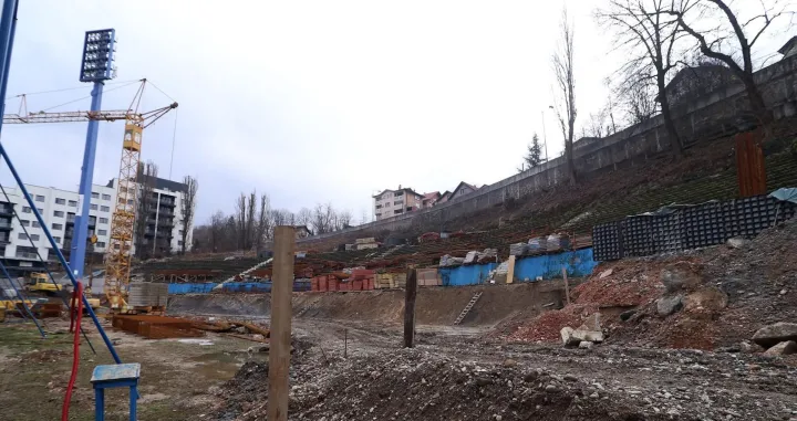 Rekonstrukcija južne tribine/Foto: 