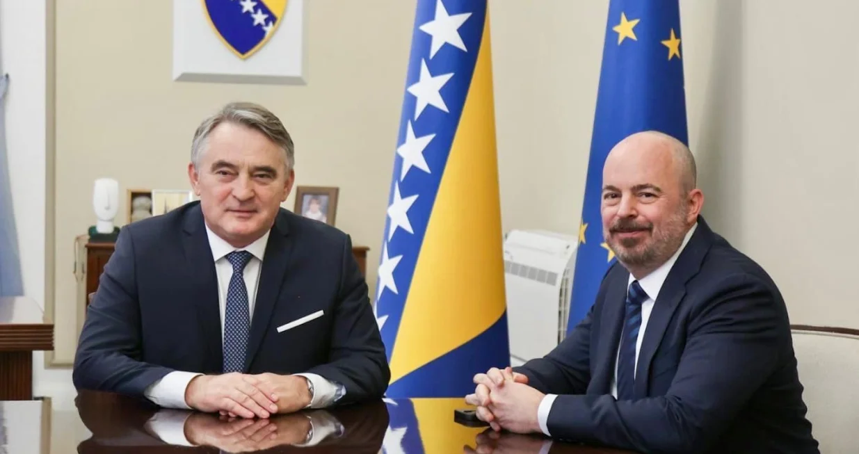 Željko Kom&scaron;ić i John Ginkel//