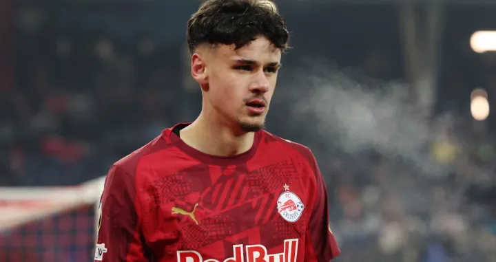 Soccer Football - UEFA Europa League - RB Salzburg v Basel - Stadion Salzburg, Salzburg, Austria - January 22, 2026 RB Salzburg's Kerim Alajbegovic REUTERS/Gintare Karpaviciute/Foto: Gintare Karpaviciute