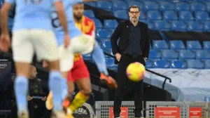 epa08886353 West Bromwich's manager Slaven Bilic reacts during the English Premier League match between Manchester City and West Bromwich Albion FC in Manchester, Britain, 15 December 2020. EPA/Michael Regan/POOL EDITORIAL USE ONLY. No use with unauthorized audio, video, data, fixture lists, club/league logos or 'live' services. Online in-match use limited to 120 images, no video emulation. No use in betting, games or single club/league/player publications./Foto: Michael Regan/Pool