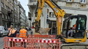 Radovi na održavanju vodovodnog sistema u Sarajevu//