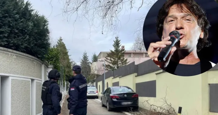 Na porodičnu kuću pjevača Zdravka Čolića na Dedinju kasno sinoć bačena je eksplozivna naprava//