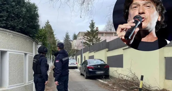 Na porodičnu kuću pjevača Zdravka Čolića na Dedinju kasno sinoć bačena je eksplozivna naprava//