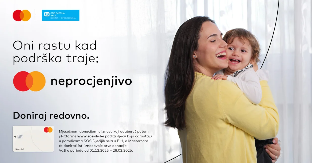 SOS Dječija sela u BiH: Oni rastu kad podr&scaron;ka traje//