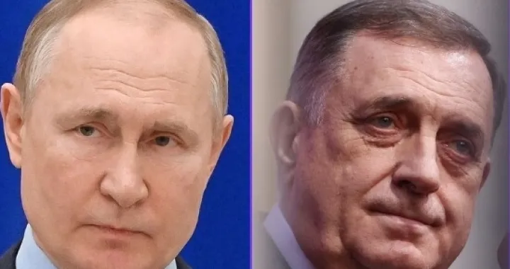 Vladimir Putin, Milorad Dodik, Donald Trump/