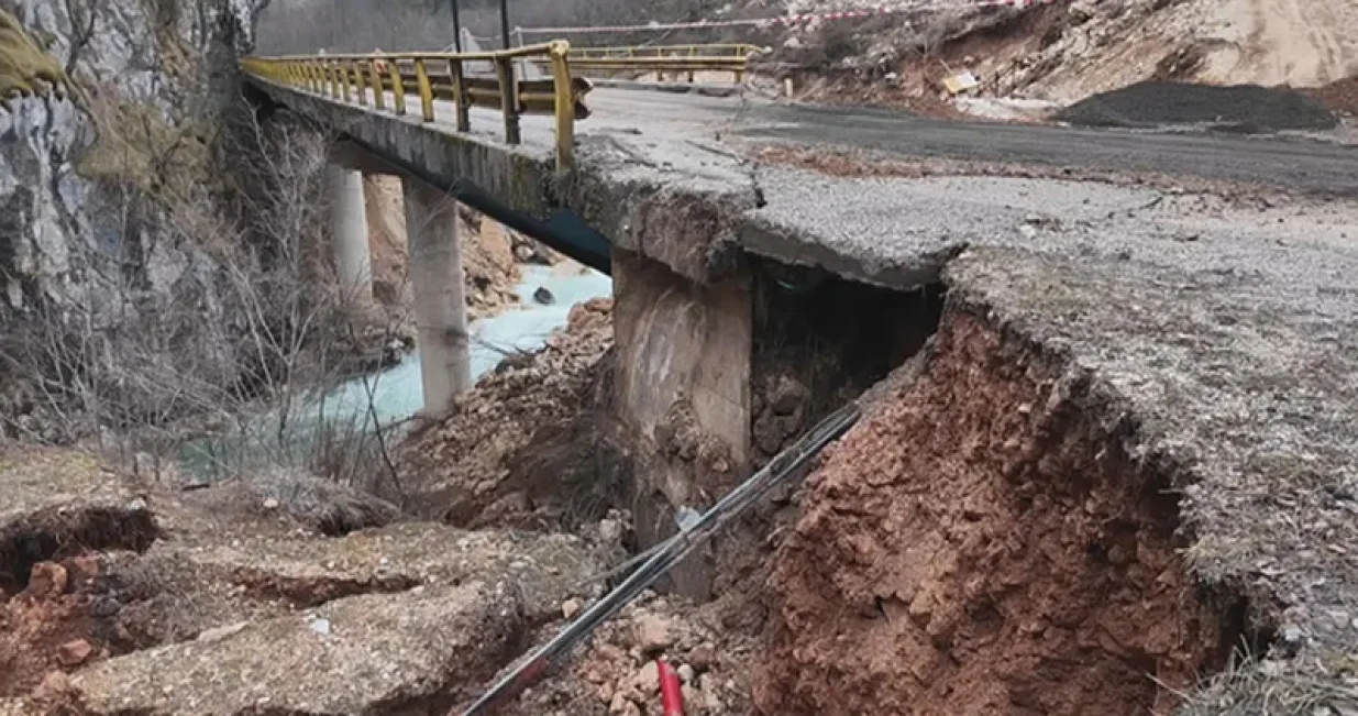 Put Sarajevo - Foča u katastrofalnom stanju/Bn