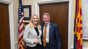 Željka Cvijanović i američki kongresmen Paul Gosar/X