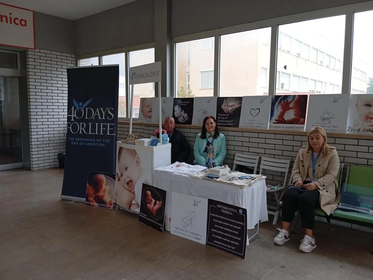 "40 dana za život" Mostar/Facebook Stranica "40 Dana Za život" Mostar