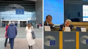 Edin Forto se obratio Evropskom parlamentu/Screenshot