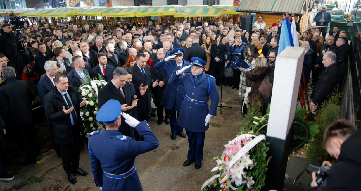 Obilježavanje godi&scaron;njice masakra na Markalama/Damir Deljo