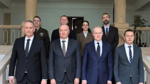 Zukan Helez ugostio Borisa Rugea, sastanku prisustvovali i Slaven Galić i Aleksandar Goganović//