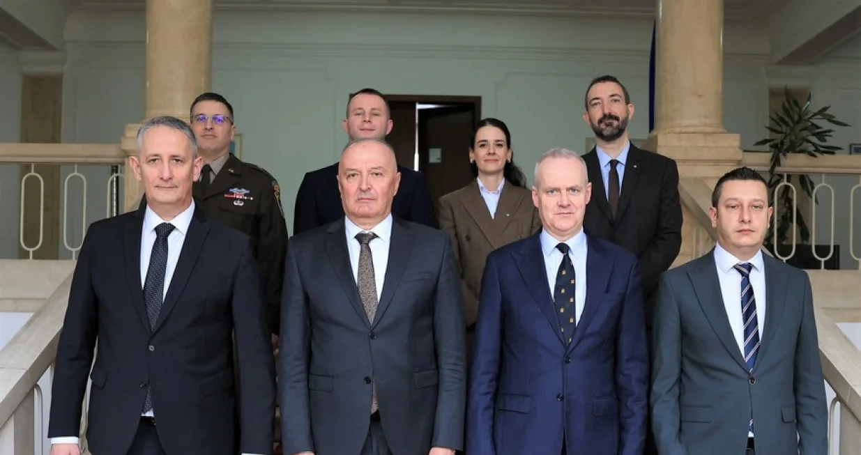 Zukan Helez ugostio Borisa Rugea, sastanku prisustvovali i Slaven Galić i Aleksandar Goganović//