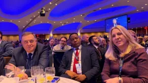 Milorad Dodik i Željka Cvijanović, Molitveni doručaj, Washington/Rtrs