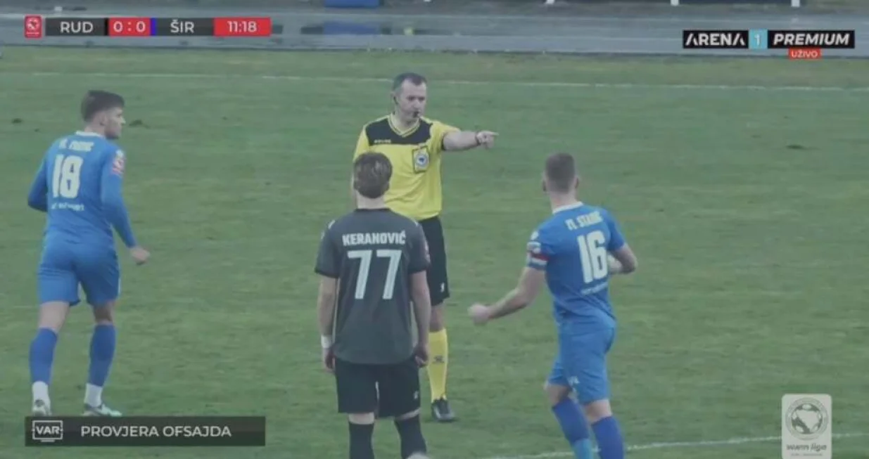 &Scaron;iroki Brijeg poveo u Prijedoru protiv Rudara (FOTO: Screenshot/Arenasport)/Foto: 
