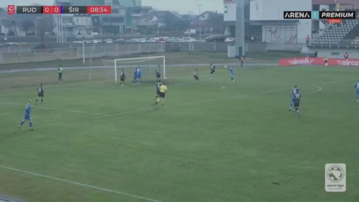&Scaron;iroki Brijeg poveo u Prijedoru protiv Rudara (FOTO: Screenshot/Arenasport)/Foto: 