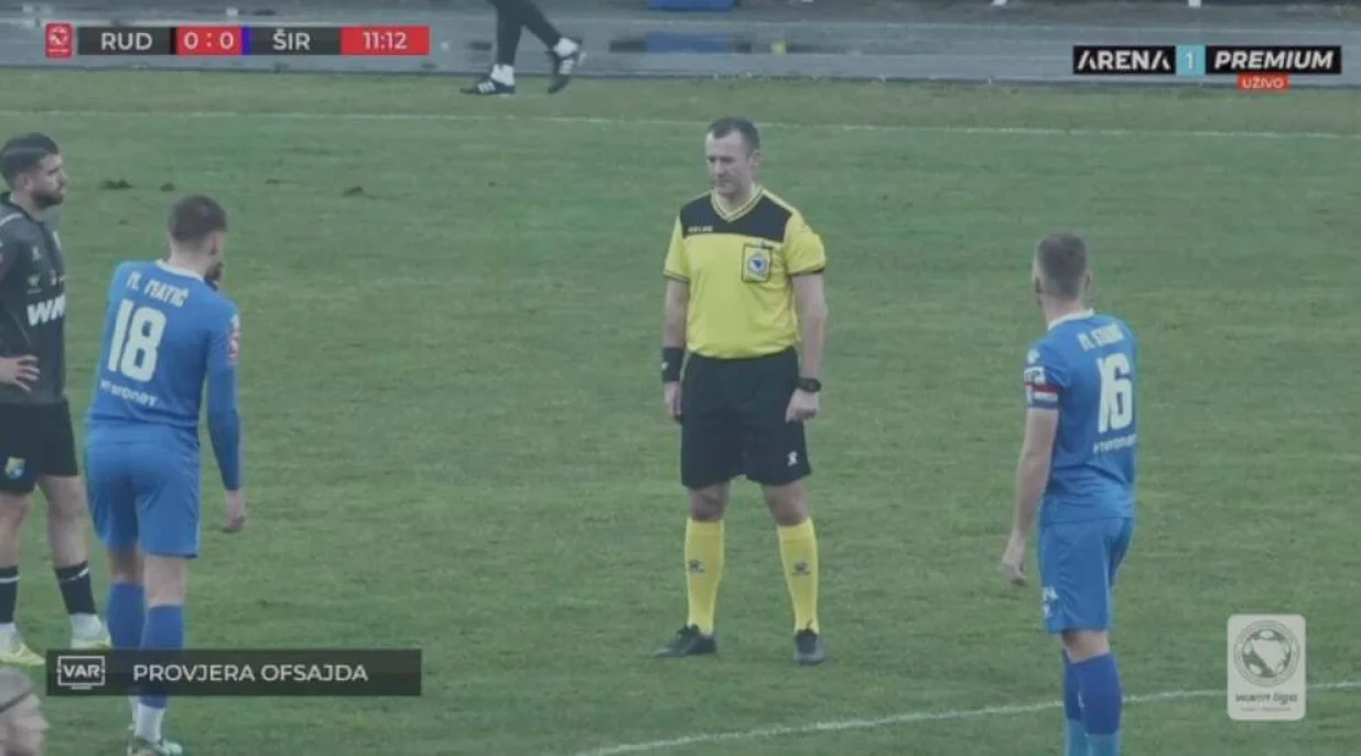 &Scaron;iroki Brijeg poveo u Prijedoru protiv Rudara (FOTO: Screenshot/Arenasport)/Foto: 