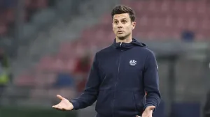 epa10397175 Bologna's coach Thiago Motta during the Italian Serie A soccer match Bologna FC vs Atalanta BC at Renato Dall'Ara stadium in Bologna, Italy, 9 January 2023. EPA/ELISABETTA BARACCHI/Foto: Elisabetta Baracchi