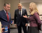 Cvijanović i Dodik sa Hegsethom/Željka Cvijanović