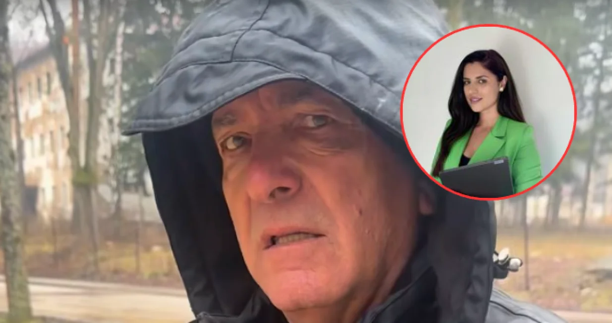 Napad na novinarku/Screenshot Spin.info