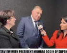 Intervju Milorada Dodika za LindellTV tokom posjete SAD-u/Screenshot