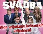 Svadba film, kr&scaron;ćanske vrijednosti/Prtsc