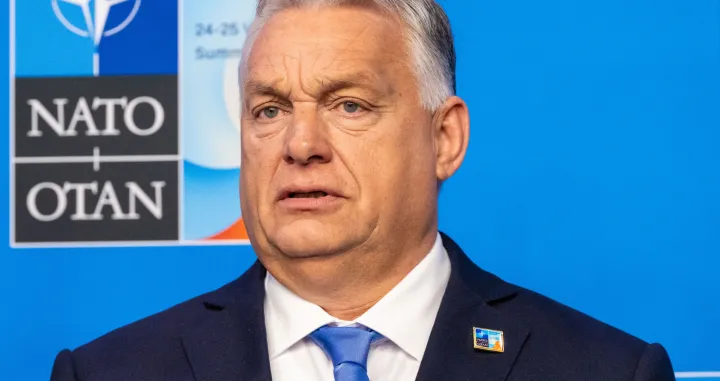 Hungary Prime Minister Viktor Orban attending 2025 NATO Summit at the World Forum in The Hague, The Netherlands. (Photo by DPPA/Sipa USA) Photo: DPPA/SIPA USA/Dppa/sipa Usa