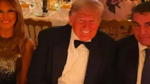 Zampolli sa bračnim parom Trump/