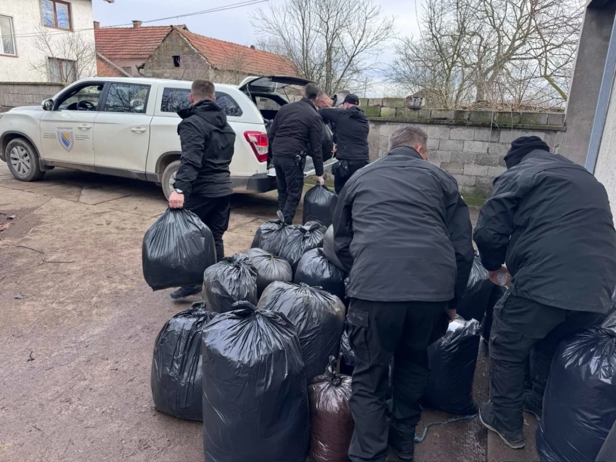 Akcija Lan, jedna od najvećih zapljena duhana//