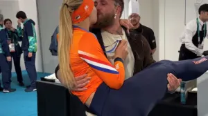 Jutta Leerdam i Jake Paul/Foto: 