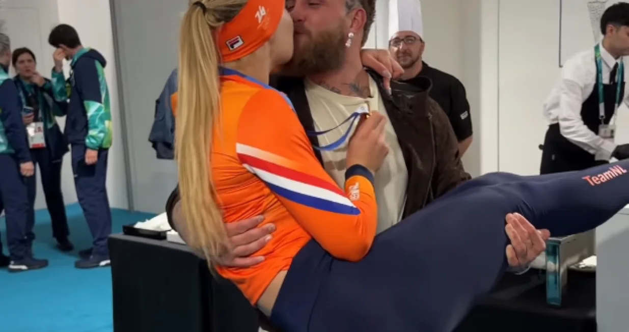 Jutta Leerdam i Jake Paul/Foto: 