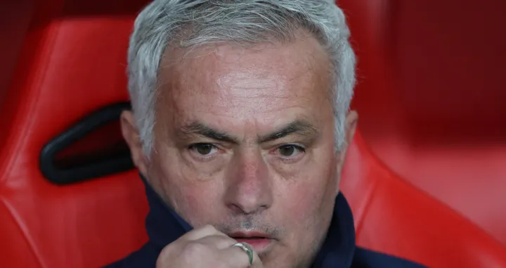 Soccer Football - Primeira Liga - Benfica v Alverca - Estadio da Luz, Lisbon, Portugal - February 8, 2026 Benfica coach Jose Mourinho before the match REUTERS/Pedro Rocha/Foto: Pedro Rocha