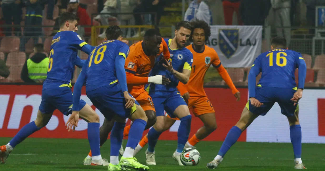 BiH - Nizozemska/Foto: 