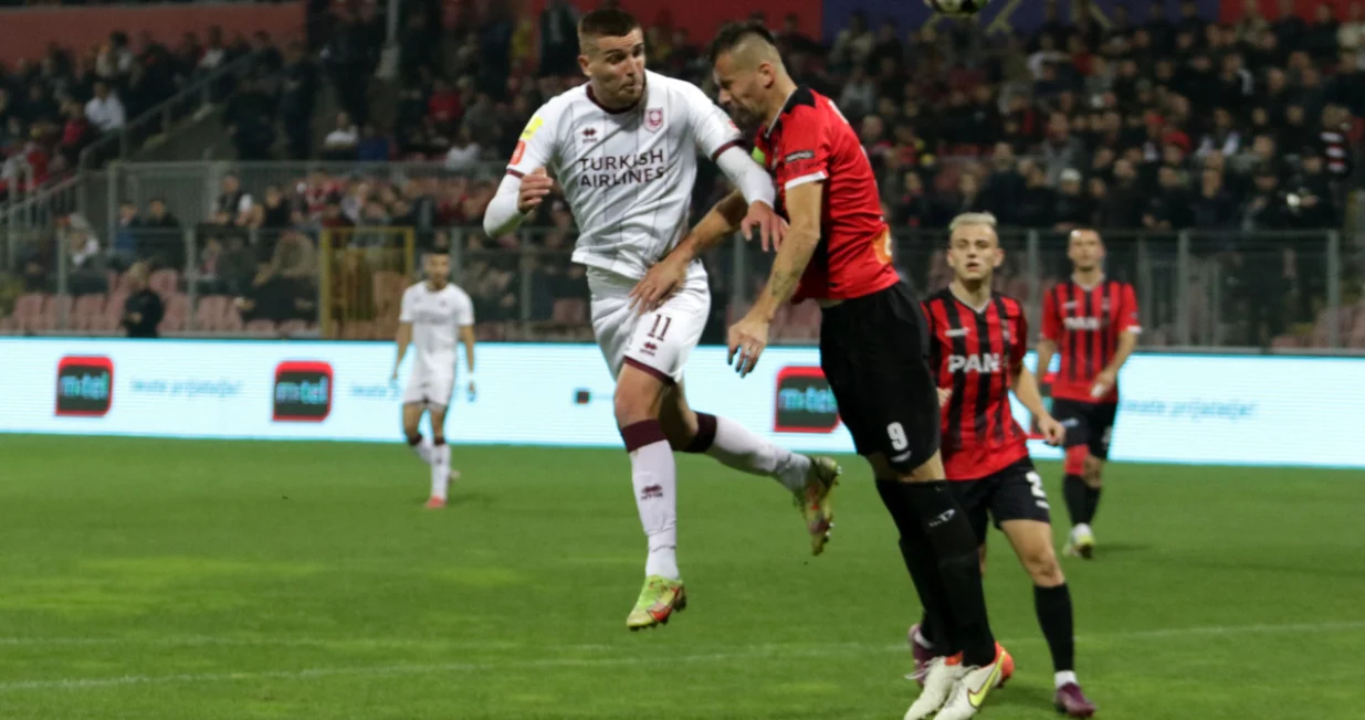 NK Čelik - FK Sarajevo, &scaron;esnaestina finala Kupa BiH 2022/2023, stadion Bilino polje, Zenica, 19.10.2022./Foto: Sanel Konjhodžić