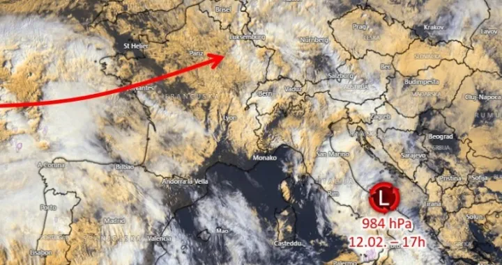 BH Meteo, vrijeme, prognoza, ciklon, vremenski rolerkoster/