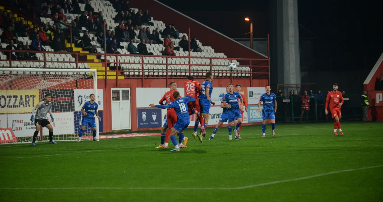Detalj sa utakmice u Mostaru (FOTO: Sport1.ba)/Foto: 