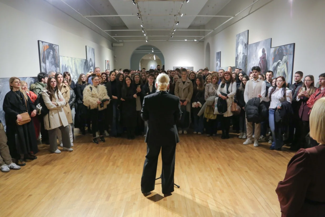 Babić: Izložbu sam koncipirala kao jednu vrstu lične mape/Nemanja Mićević/