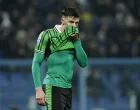 Soccer Football - Serie A - U.S. Sassuolo v Inter Milan - Mapei Stadium - Citta del Tricolore, Reggio Emilia, Italy - February 8, 2026 U.S. Sassuolo's Tarik Muharemovic reacts REUTERS/Matteo Ciambelli/Foto: Matteo Ciambelli