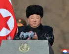 North Korean leader Kim Jong Un applauds as he gives a speech during a visit to the Ministry of Defence for the 78th anniversary of the founding of the armed forces, in Pyongyang, North Korea, February 8, 2026, in this picture released by North Korea's official Korean Central News Agency.  KCNA via REUTERS ATTENTION EDITORS - THIS IMAGE WAS PROVIDED BY A THIRD PARTY. REUTERS IS UNABLE TO INDEPENDENTLY VERIFY THIS IMAGE. NO THIRD PARTY SALES. SOUTH KOREA OUT. NO COMMERCIAL OR EDITORIAL SALES IN SOUTH KOREA./Kcna