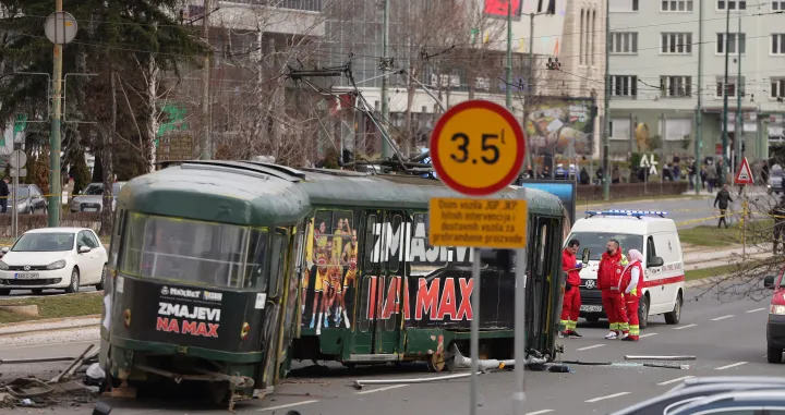 Te&scaron;ka tramvajska nesreća kod Zemaljskog muzeja./Senad Gubelić
