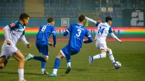 Detalj sa utakmice na Grbavici - FK Željezničar - FK Slavija - Kup utakmica 12.02.2026. (FOTO: Damir Deljo - Oslobođenje)/Foto: 