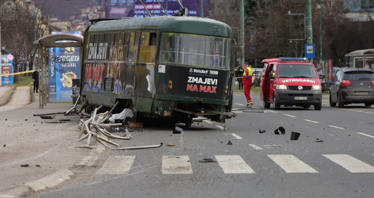 Te&scaron;ka tramvajska nesreća kod Zemaljskog muzeja./Senad Gubelić