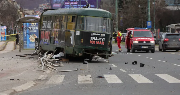 Te&scaron;ka tramvajska nesreća kod Zemaljskog muzeja./Senad Gubelić