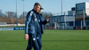 Edin Džeko i Miron Muslić/Foto: 